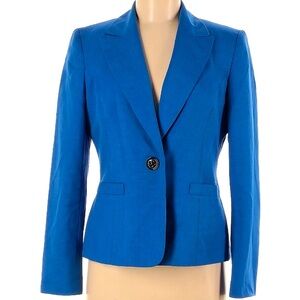 LE SUIT SEPARATES 🔹 Royal Blue One Button Women’s Blazer Jacket - Size 16
